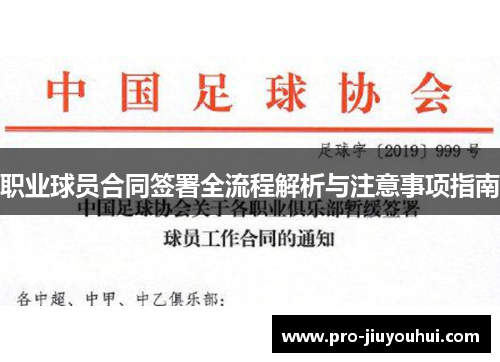 职业球员合同签署全流程解析与注意事项指南