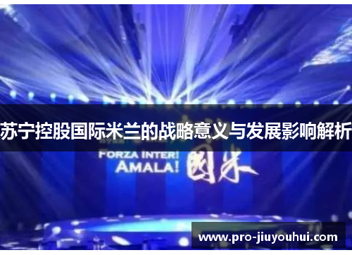苏宁控股国际米兰的战略意义与发展影响解析 苏宁控股国际米兰的战略意义与发展影响解析